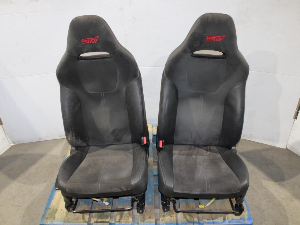 JDM 2008-2014 Subaru WRX STI Seat Set Front Rear Seats : Image 1