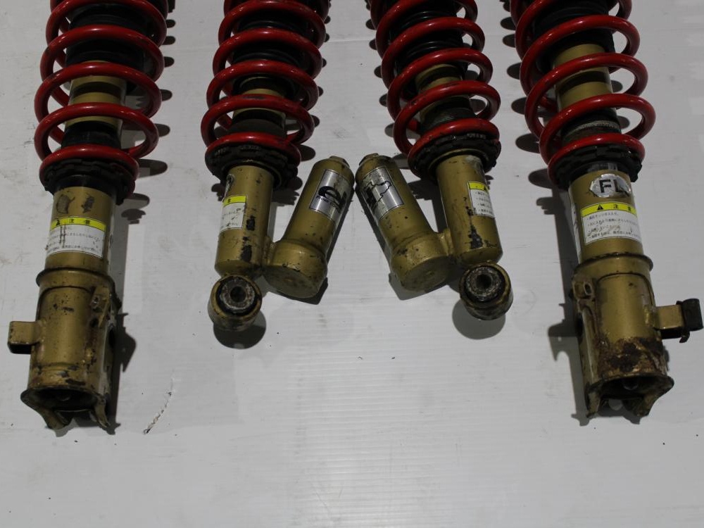  JDM Subaru Legacy GT BP5 Aftermarket Eifel Adjustable Damper Coilovers: Image 3