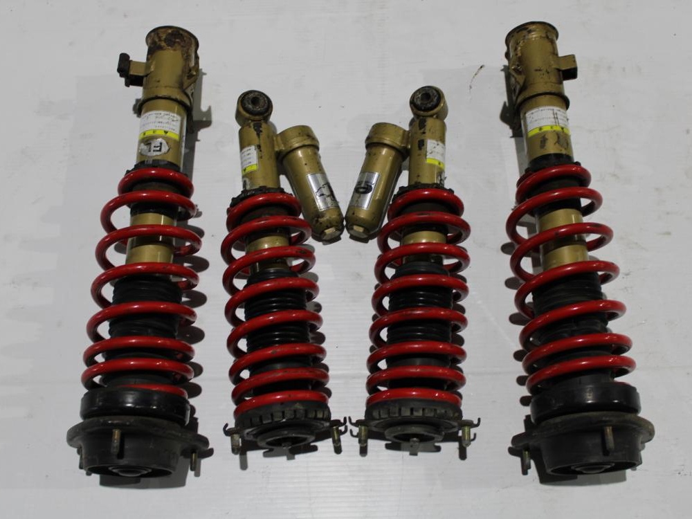  JDM Subaru Legacy GT BP5 Aftermarket Eifel Adjustable Damper Coilovers: Image 2