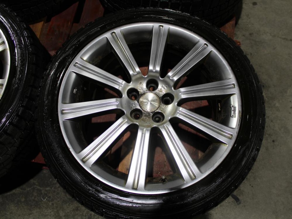 JDM Subaru Forester STI SG9 Wheels Rims Tires 5x100 18x7.5 +48 Offset: Image 8