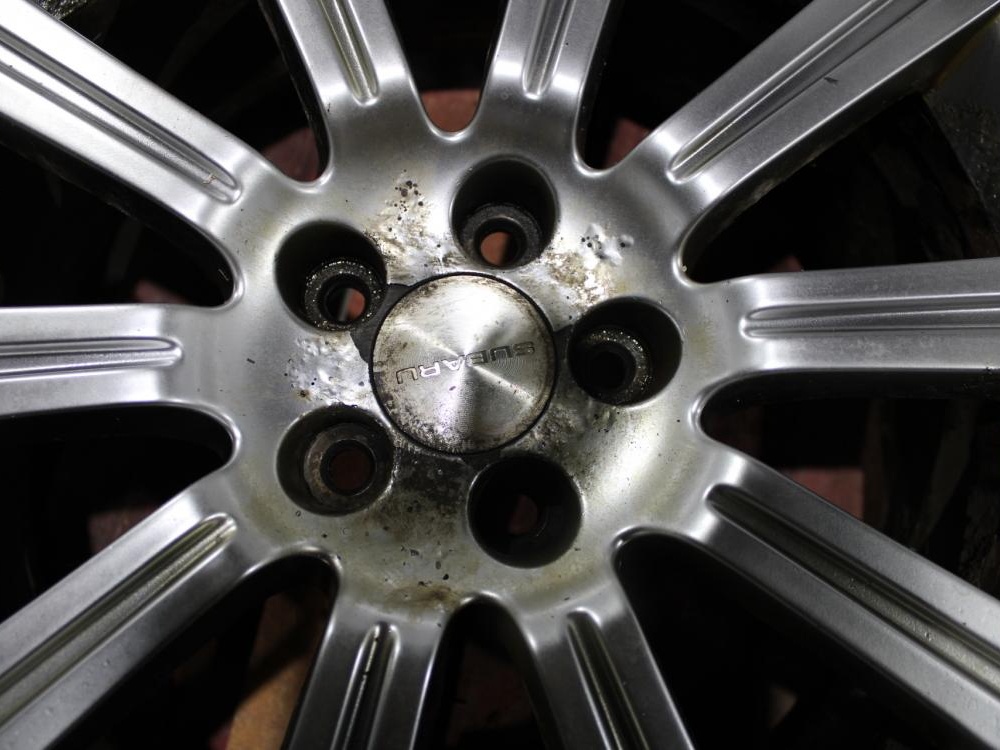 JDM Subaru Forester STI SG9 Wheels Rims Tires 5x100 18x7.5 +48 Offset: Image 6