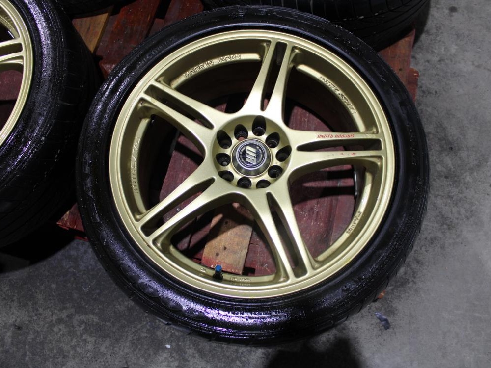 RAYS S-05 E-STAR Wheels Rims 18X7.5 +42 5X100 5X114.3 GOODYEAR 225/45/18: Image 9