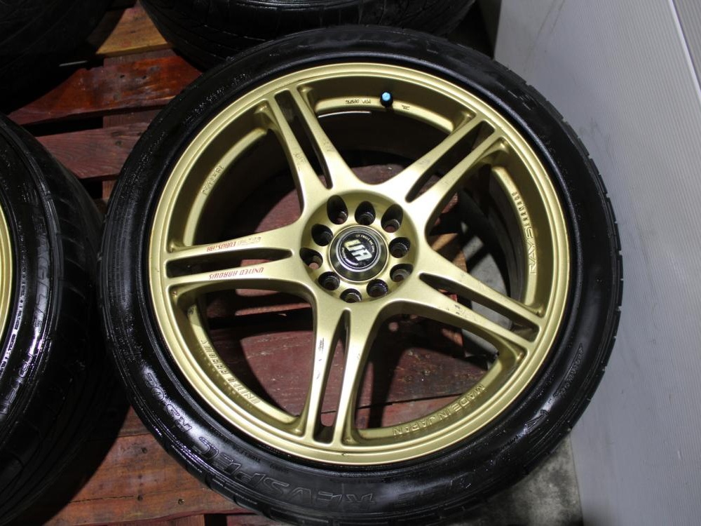 RAYS S-05 E-STAR Wheels Rims 18X7.5 +42 5X100 5X114.3 GOODYEAR 225/45/18: Image 11