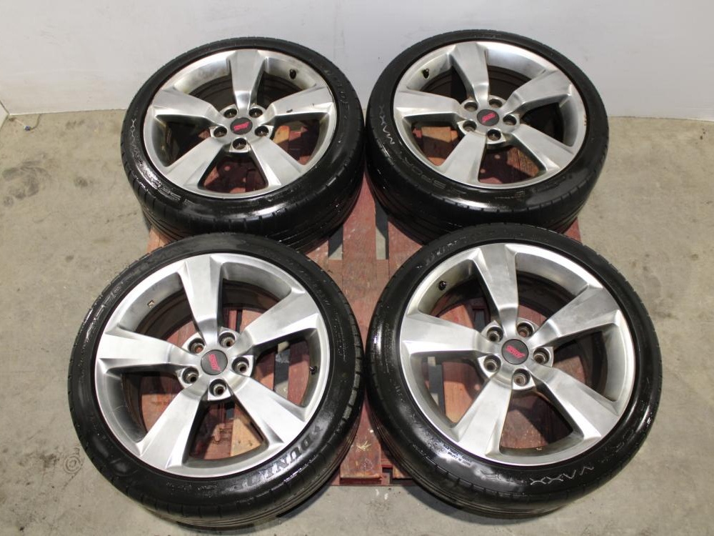 Subaru JDM Version 10 WRX STI 5x114.3 +55 18x8.5 5-Spoke Wheels Summer tires Sports Max: Image 12