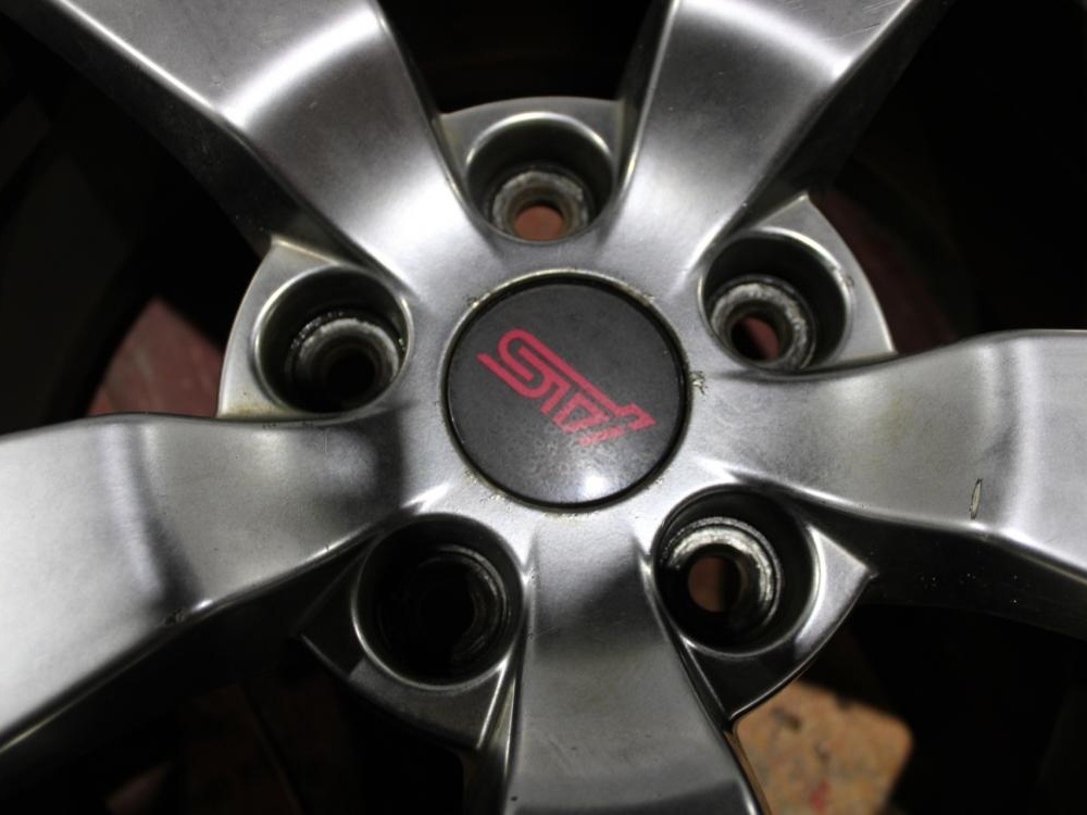 Subaru JDM Version 10 WRX STI 5x114.3 +55 18x8.5 5-Spoke Wheels Summer tires Sports Max: Image 2