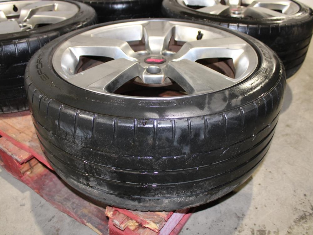 Subaru JDM Version 10 WRX STI 5x114.3 +55 18x8.5 5-Spoke Wheels Summer tires Sports Max: Image 9