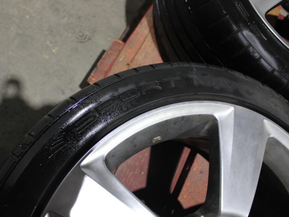 Subaru JDM Version 10 WRX STI 5x114.3 +55 18x8.5 5-Spoke Wheels Summer tires Sports Max: Image 8