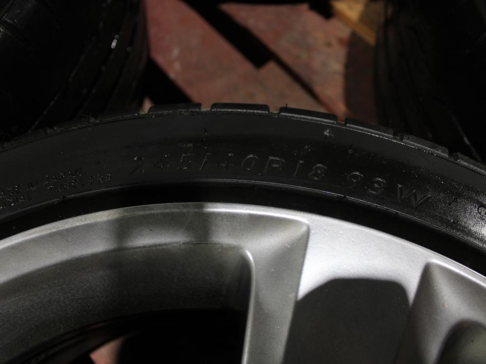 Subaru JDM Version 10 WRX STI 5x114.3 +55 18x8.5 5-Spoke Wheels Summer tires Sports Max: Image 3