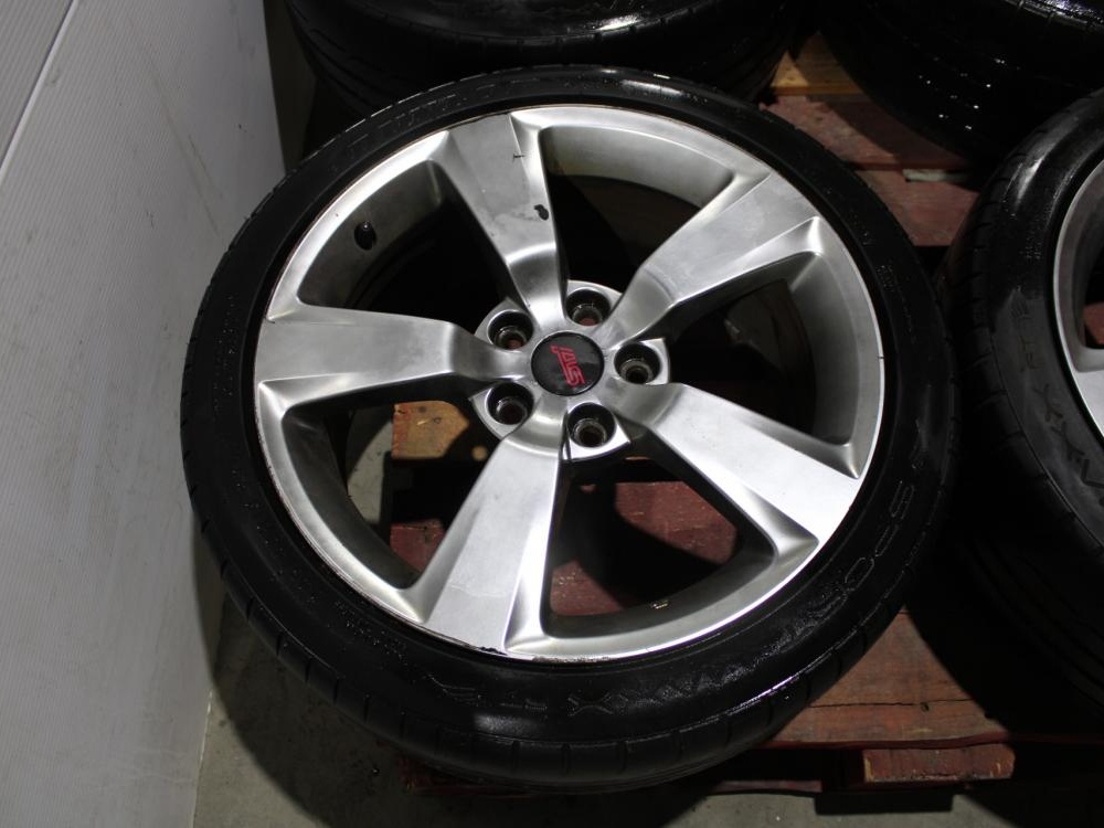 Subaru JDM Version 10 WRX STI 5x114.3 +55 18x8.5 5-Spoke Wheels Summer tires Sports Max: Image 6
