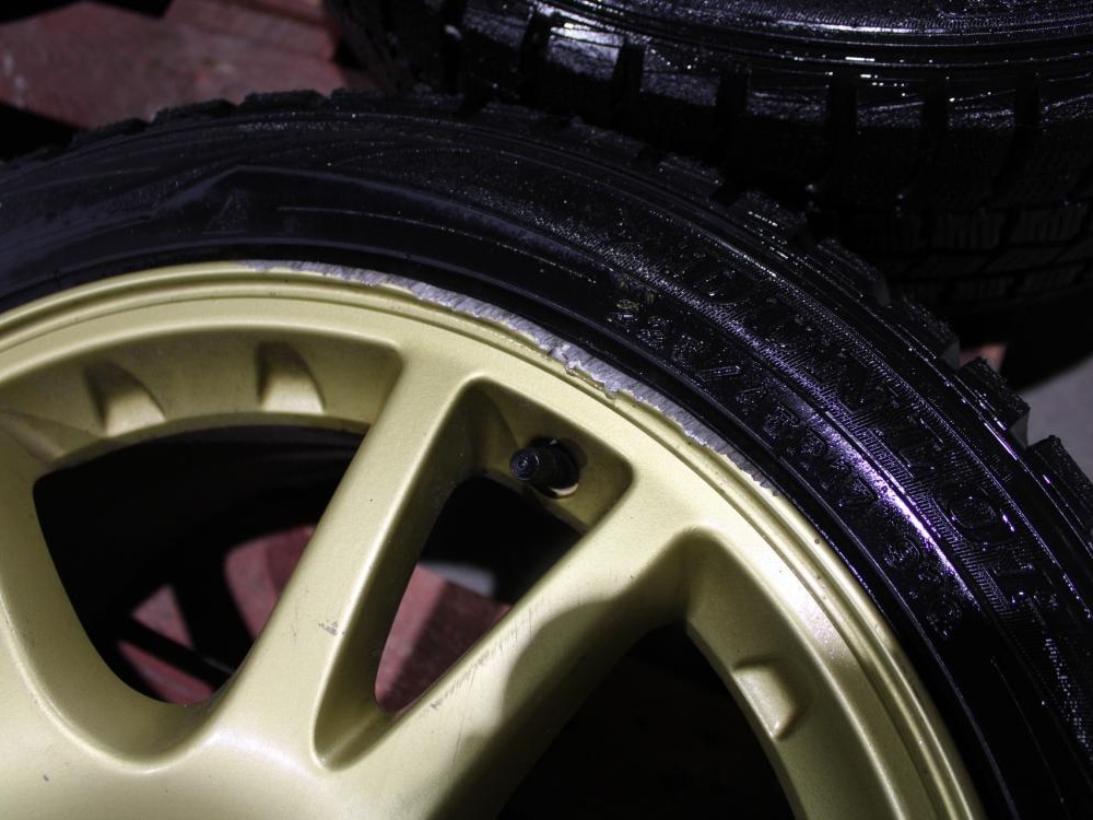 JDM Subaru Impreza WRX STi V7 Wheels Rims Tires 5x100 17x7.5 + 53 Offset Brembo: Image 6