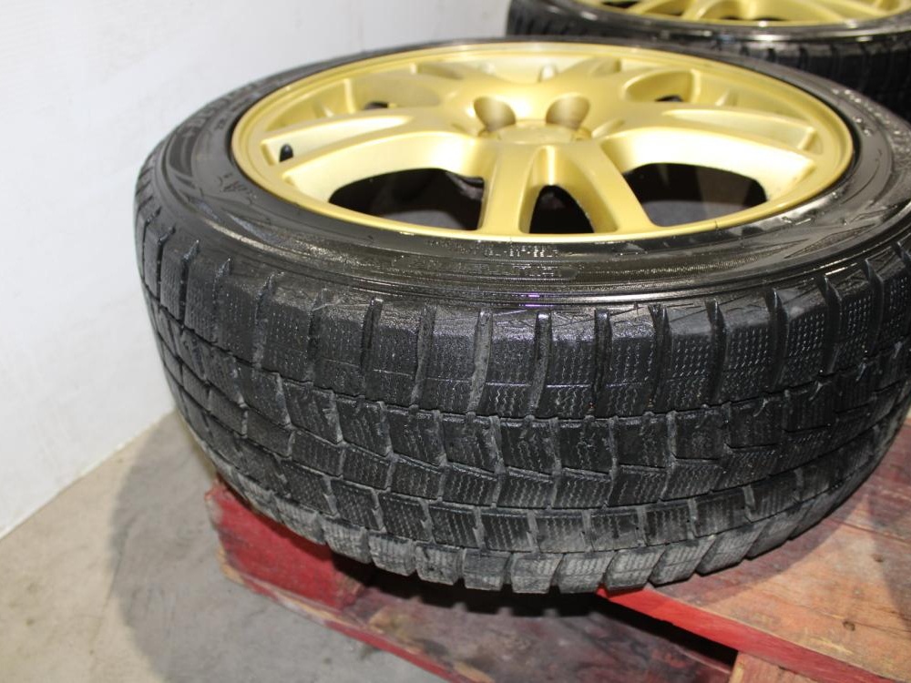 JDM Subaru Impreza WRX STi V7 Wheels Rims Tires 5x100 17x7.5 + 53 Offset Brembo: Image 11