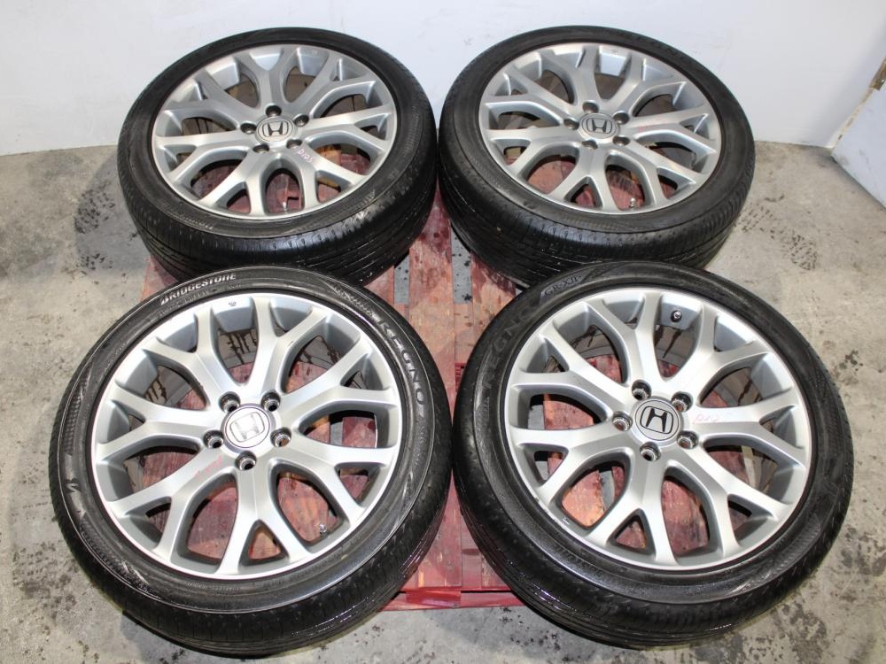 JDM Honda Wheels Rims Tires 5x114.3 18x7 + 55 Offset OEM Japan Genuine honda: Image 13