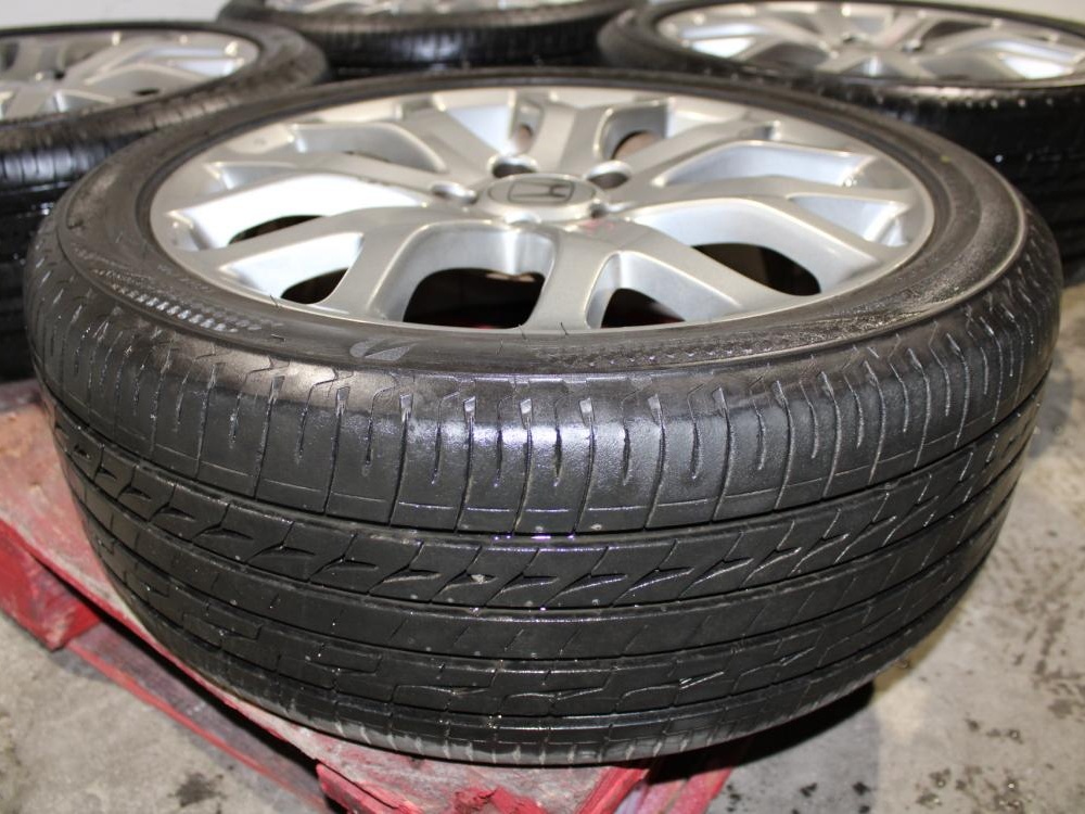JDM Honda Wheels Rims Tires 5x114.3 18x7 + 55 Offset OEM Japan Genuine honda: Image 5
