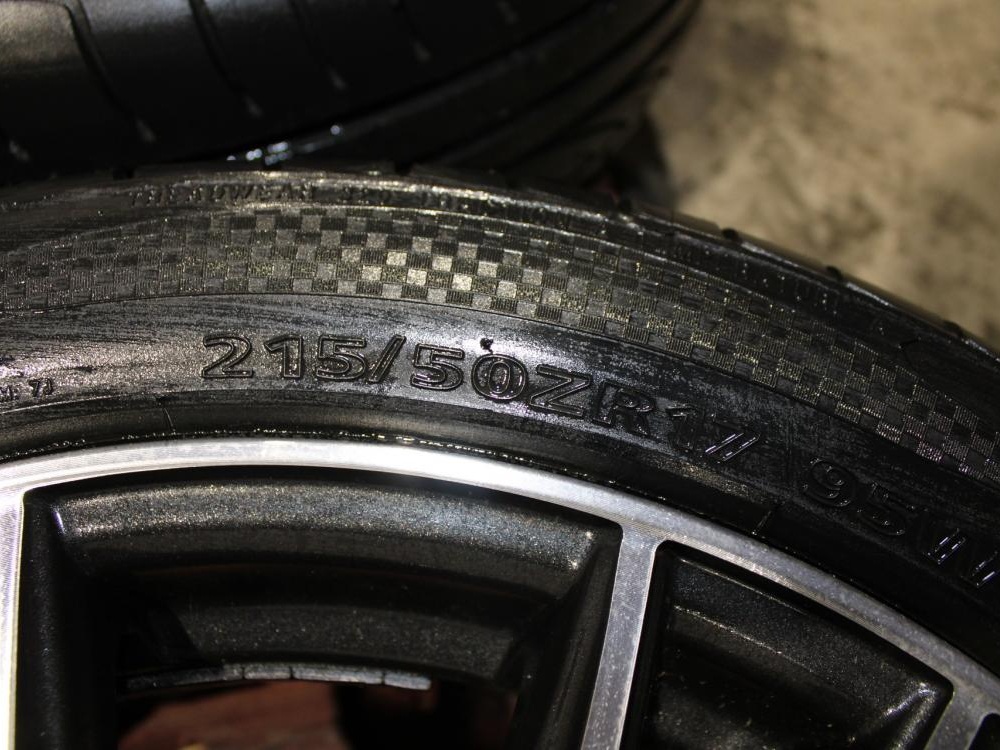 Weds RIZLEY DK Wheels 5X100 +54 215/50/17 Mazzin Tires : Image 7