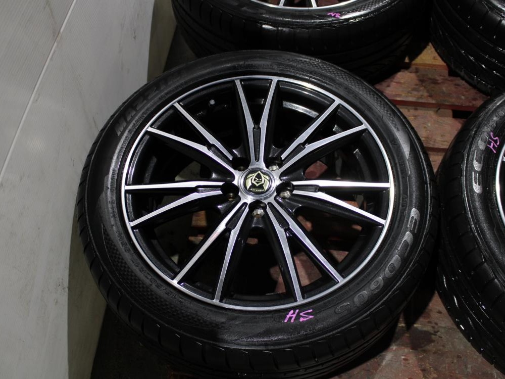 Weds RIZLEY DK Wheels 5X100 +54 215/50/17 Mazzin Tires : Image 9