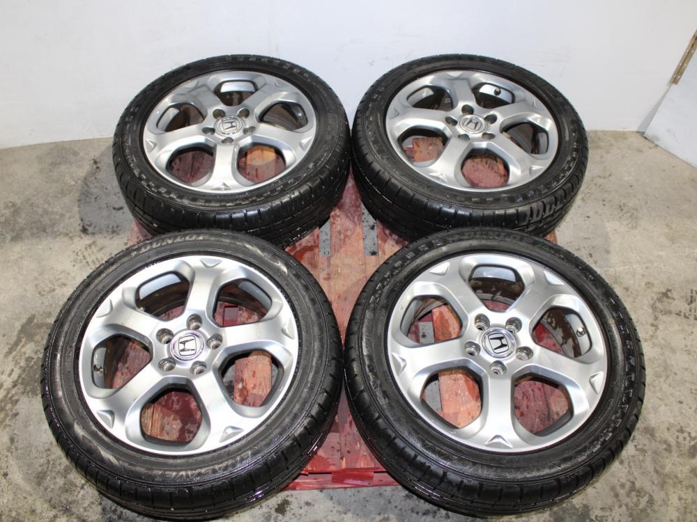 JDM HONDA WHEELS Imported from Japan 5X114.3 205 / 55 R17 17X6J OFFSET +55 Dunlop tires: Image 6
