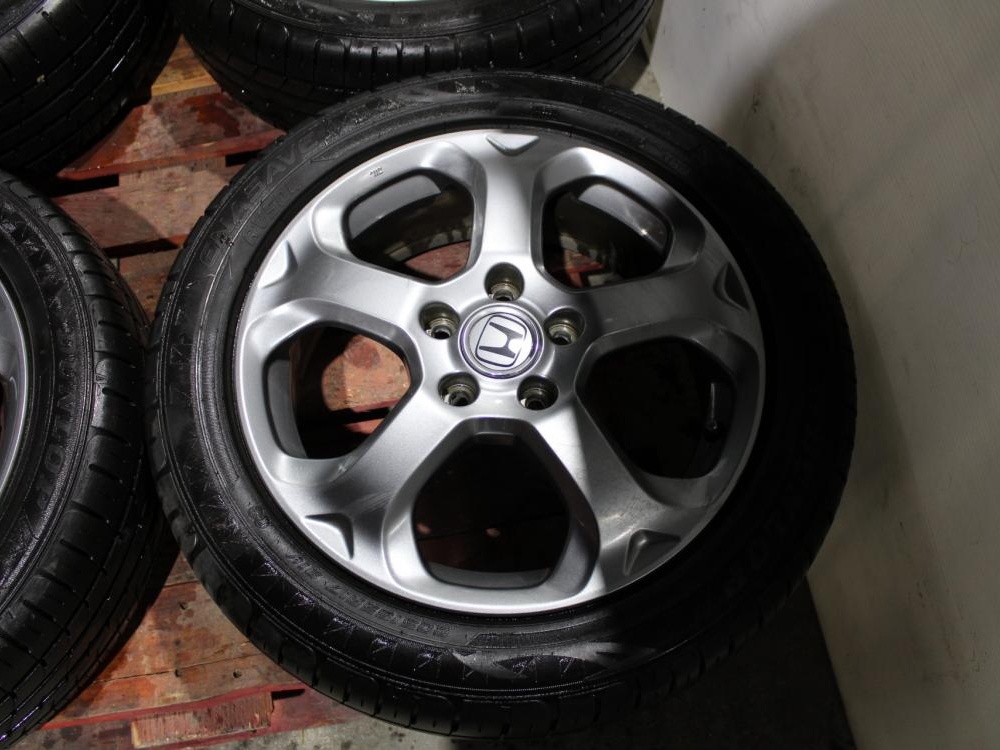 JDM HONDA WHEELS Imported from Japan 5X114.3 205 / 55 R17 17X6J OFFSET +55 Dunlop tires: Image 5