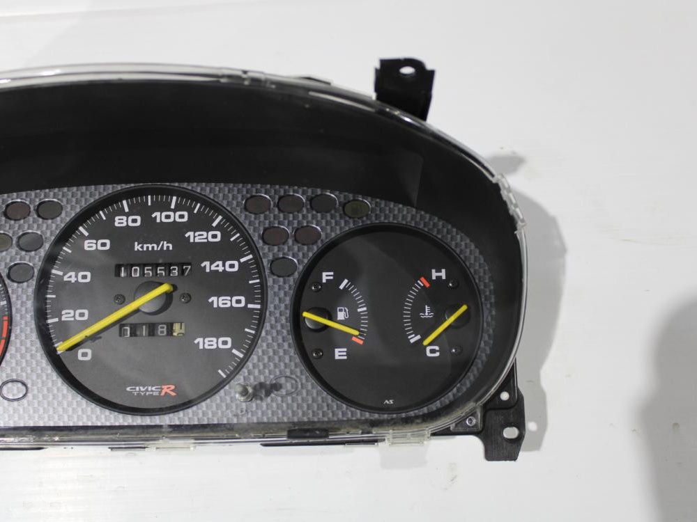 Rare Honda Civic Type-R 96-00 JDM EK9 EK4 M/T Amber Instrument Gauge Cluster OEM: Image 3