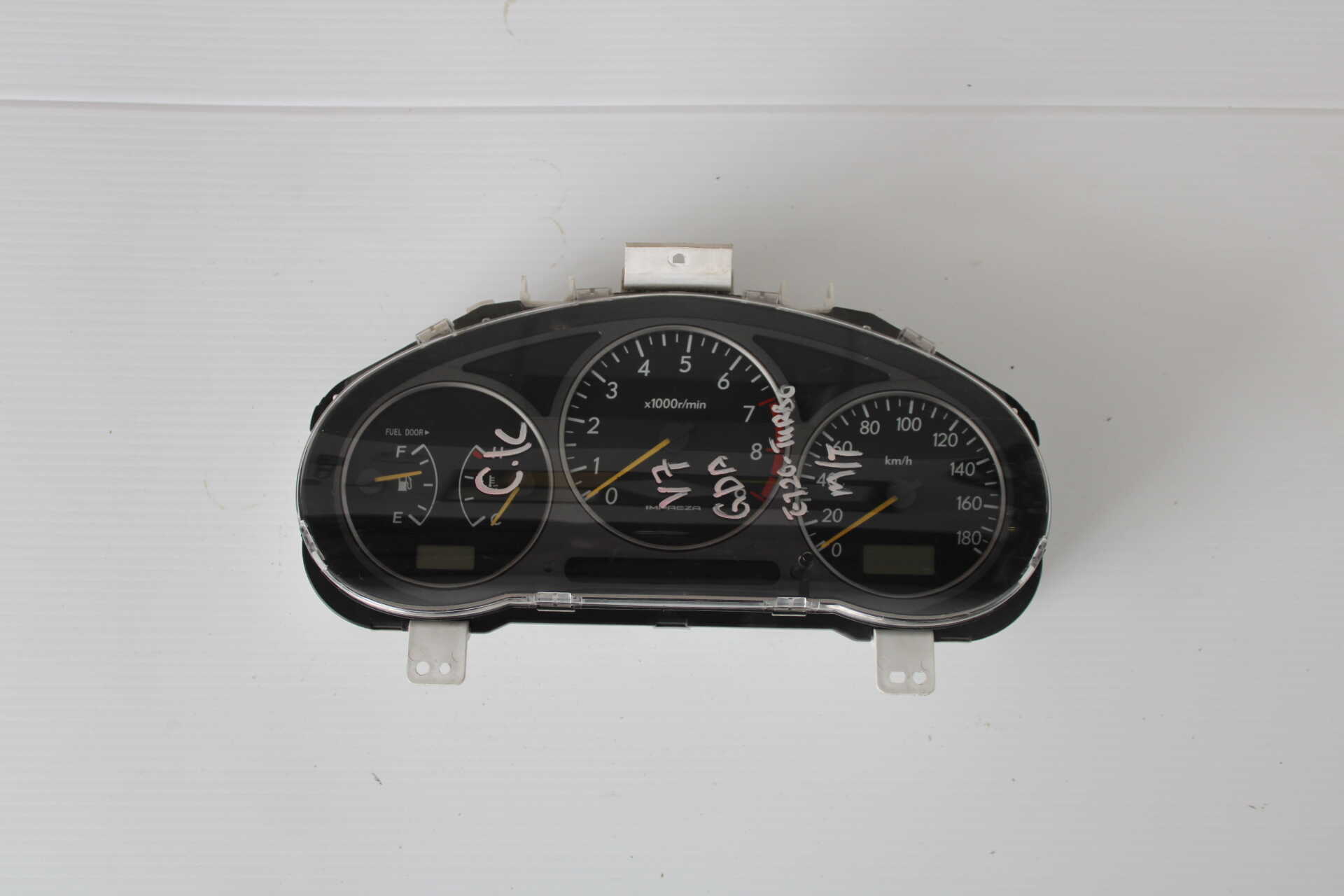 JDM 2002 2003 SUBARU IMPREZA WRX GDA BUG EYE INSTRUMENT CLUSTER SPEEDOMETER KM/H