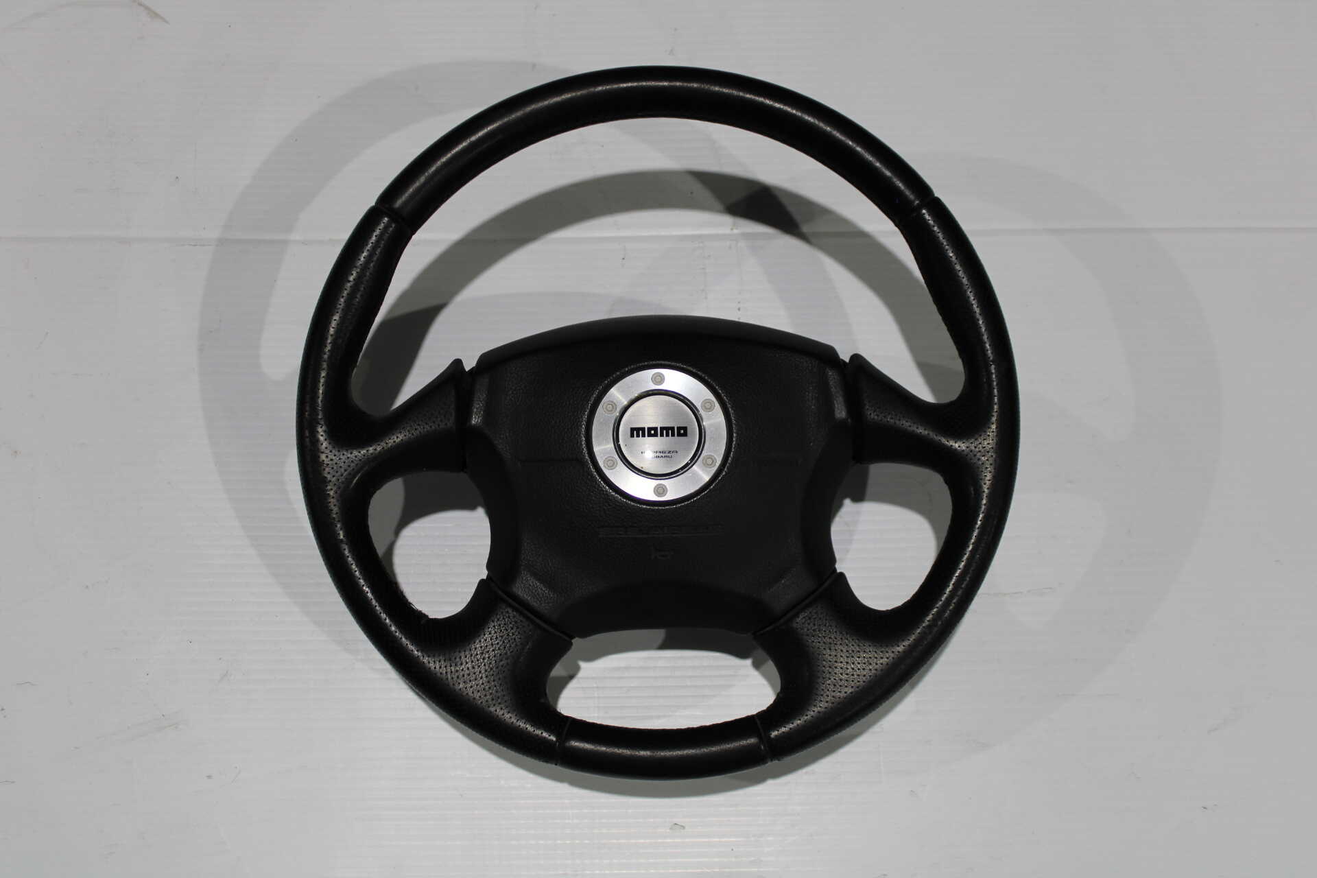 Volant en Cuir MOMO JDM pour Subaru WRX STI v7 2002-2003, GDA GGA Bugeye