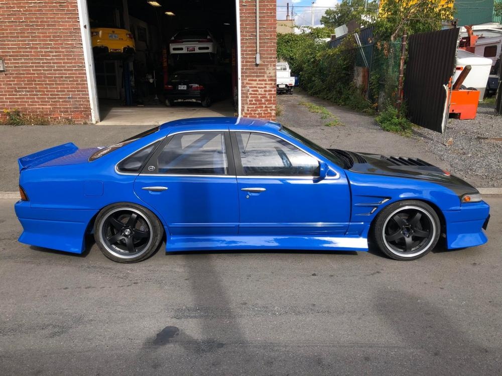 Nissan Cefiro A31 1991, moteur RB25DET, 4 portes, inspecté, prêt à partir: Image 4