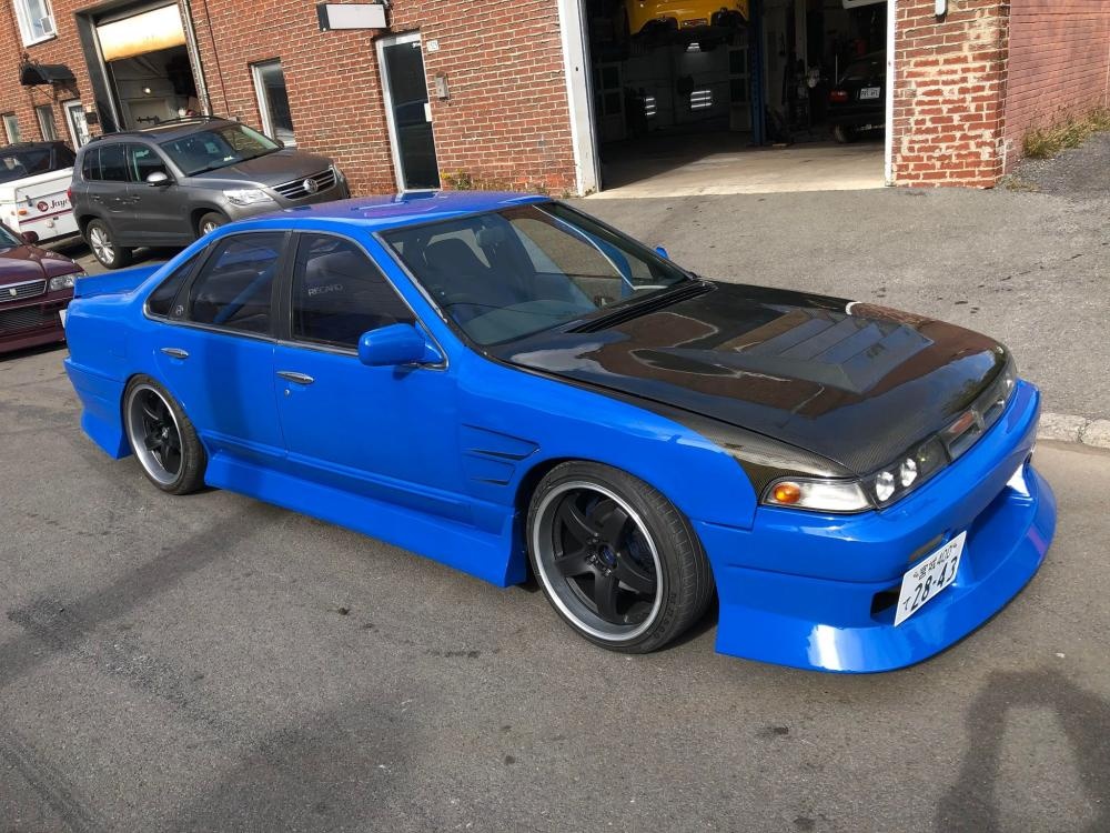 Nissan Cefiro A31 1991, moteur RB25DET, 4 portes, inspecté, prêt à partir: Image 15