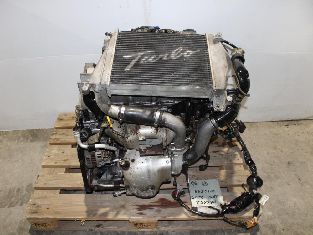 JDM 2001-2003 NISSAN X-TRAIL SR20 NEO VVL TURBO ENGINE MOTOR : Image 5