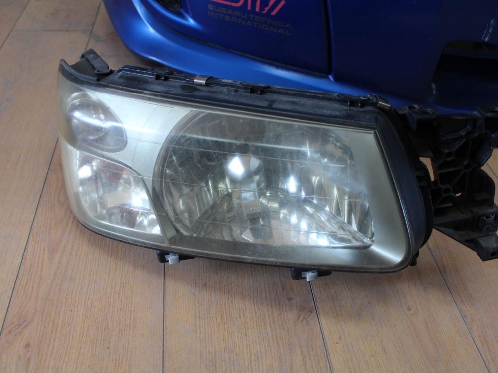 Avant complet JDM pour Subaru Forester SG9 STi 03-08 : découpe de nez, ailes, capot, phares: Image 4