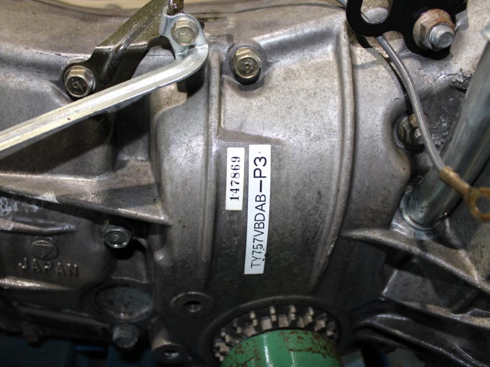 2008-2014 Subaru Impreza WRX 5MT AWD TY757VBDAB Push Type Transmission with 4.11 Final Drive Installation Disponible: Image 4