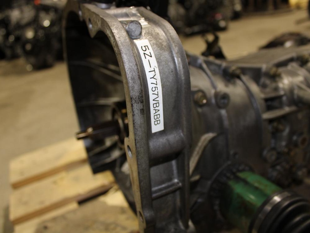 2008-2014 Subaru Impreza WRX 5MT AWD TY757VBABB Push Type Transmission with 4.444 Installation Available : Image 1