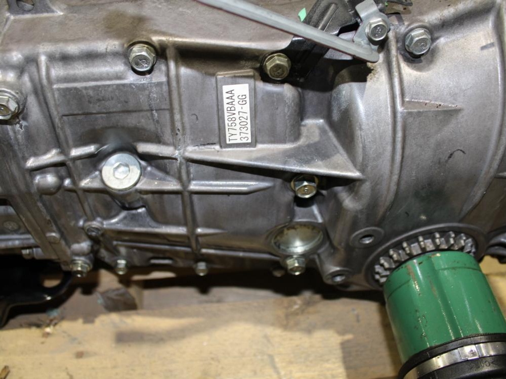 2008-2014 Subaru Impreza WRX 5MT AWD TY758VBAAA Push Type Transmission with 4.11 Final Drive Installation Disponible: Image 7